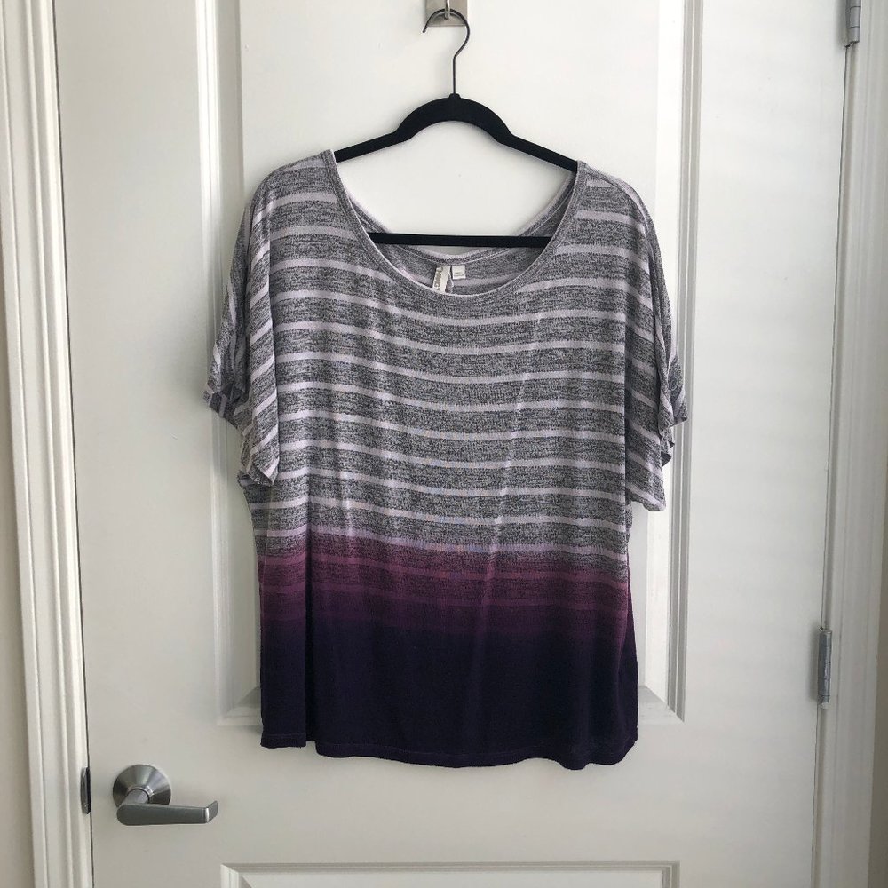 Ombre Striped Tee